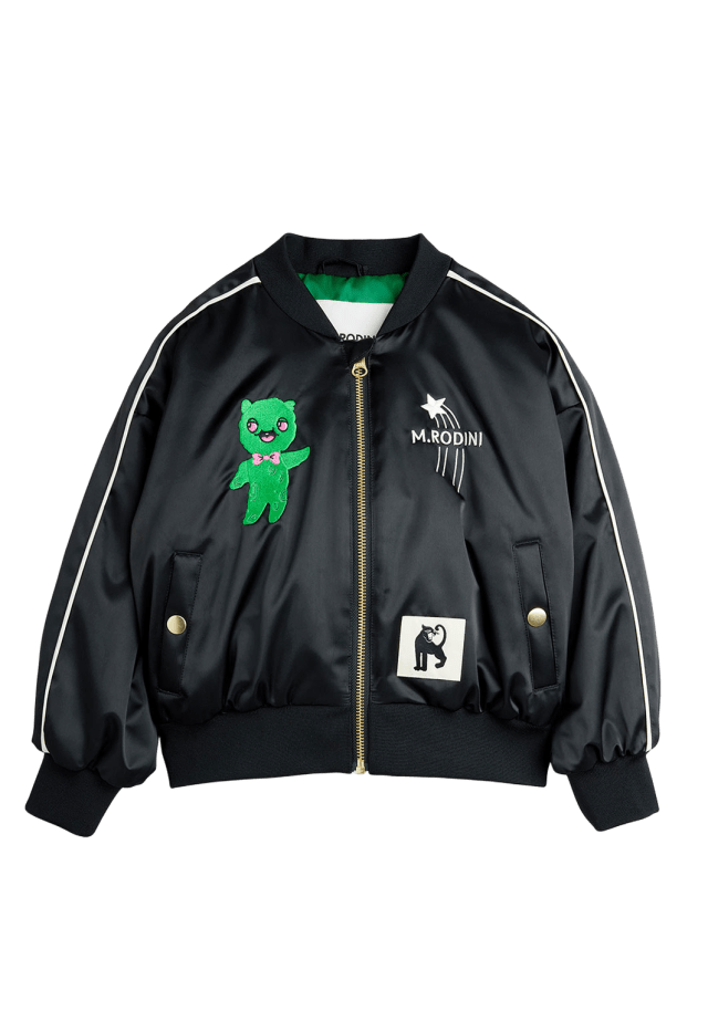 E.T. baseball jacket Green från Mini Rodini | Åhléns