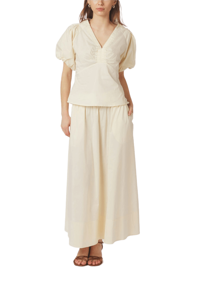 Neo Noir Irina Poplin Blouse