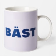 Mugg med text BÄST från Åhléns
