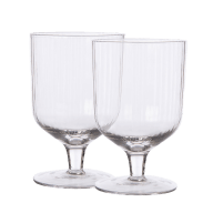 Dricksglas på fot, 2-pack