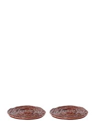Glasunderlägg Veggie 2-pack