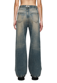 パンツ 25SS HOPE SKID JEANS / MID BLUE DIRTY Wide-leg Jeans - Skid Jeans in Mid Blue Dirty – HOPE STHLM