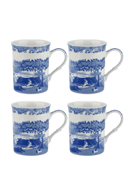 Blue Italian Mugg 34 cl 4-pack