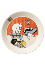Mumin tallrik 19cm Redo for semester