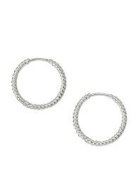 Beloved Twisted Medium Hoops