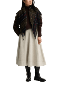 Barbour Kirklees Tartan Triangular Scarf