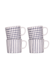 Mugg Checks & Stripes 4-p