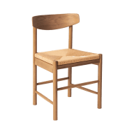 Matstol med flätad sits ALMA