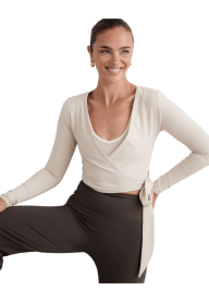 aim'n Shape Seamless Wrap Long Sleeve