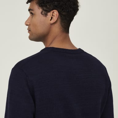 Roberto Cotton/linen Blend Crew Neck 