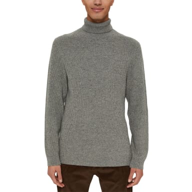 ahlens.se | WOR Rollneck Sweater, Medium Grey 5