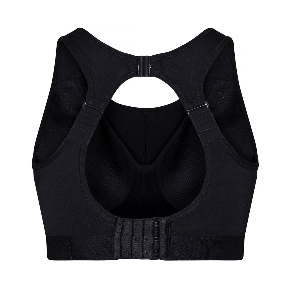 Max Support Sports Bra F-Cup i Black från Stay In Place